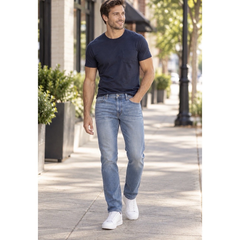 Hudson Blake Slim Straight Jeans Size 36 x 32